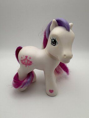 My Little Pony (MLP) Royalette Pink Crown White Purple (MLP: LOT1-21)